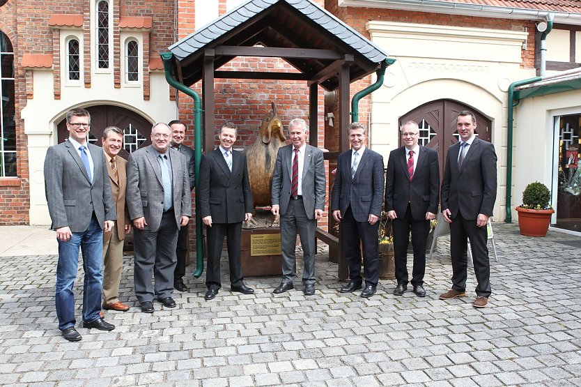 Zu Gast beim NUV-Vorstand (Foto: privat)