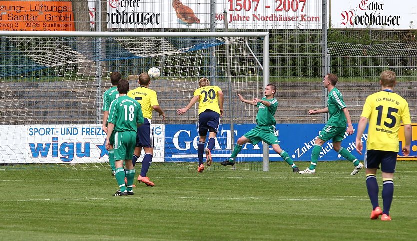 Das 1:0 durch Stark (Foto: nnz)