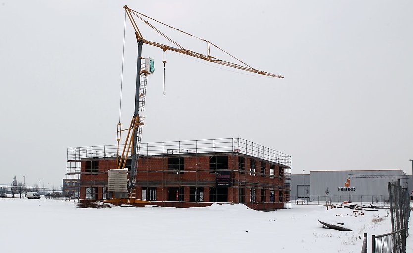 Blick auf den Rohbau (Foto: nnz)