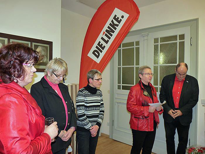 Neujahrsempfang bei den Linken (Foto: Karl-Heinz Herrmann) Neujahrsempfang bei den Linken (Foto: Karl-Heinz Herrmann)