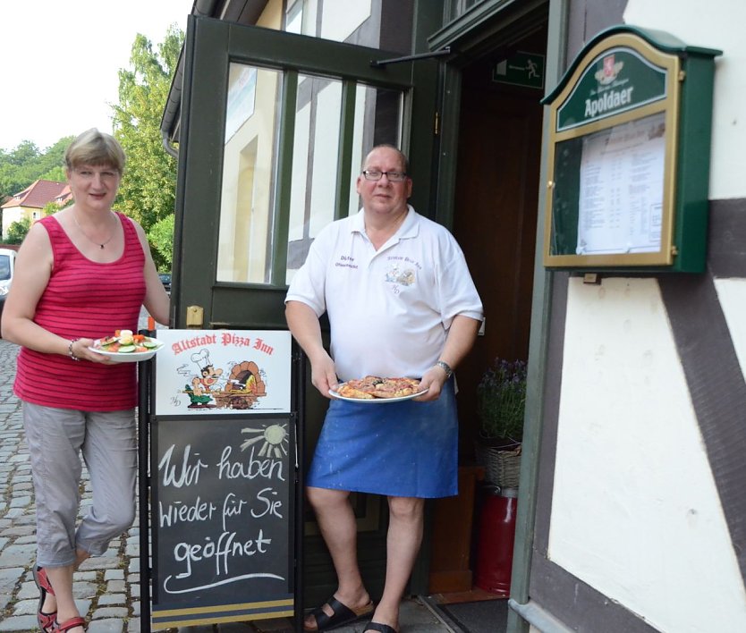 Wiederer&ouml;ffnung Altstadt-Pizza (Foto: nnz-City Scout Sven G&auml;mkow)