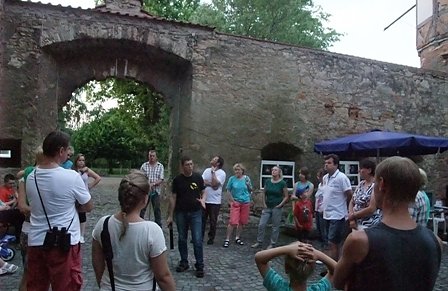 Fledermausbeobachtung (Foto: Ralf Peiler)