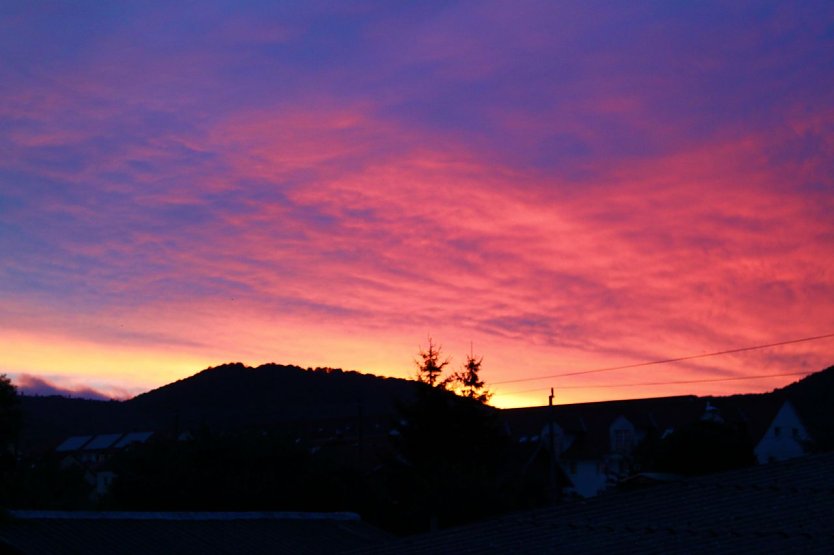 Leuchtender Himmel (Foto: Bernd Peter)