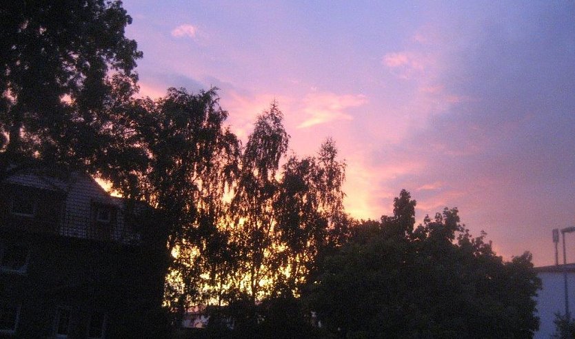 Himmel &uuml;ber der Oberstadt (Foto: Horst-Dieter Stockhausen)