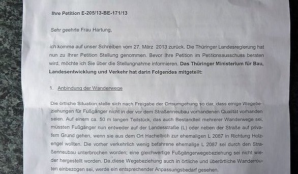 &Ouml;rtliche Beh&ouml;rden "mauern" (Foto: Karl-Heinz Herrmann)