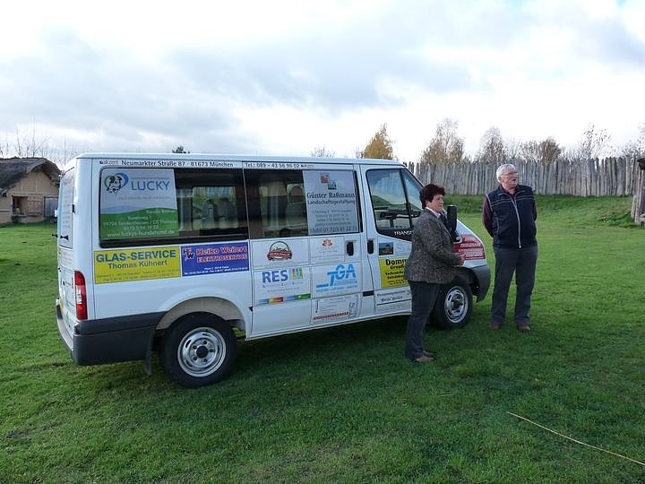 Funkenburg wurde mobil (Foto: Karl-Heinz Herrmann)