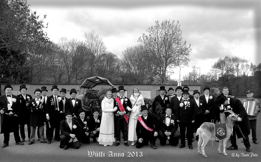 Dank der Kirmesburschen (Foto: Berti Voigt)