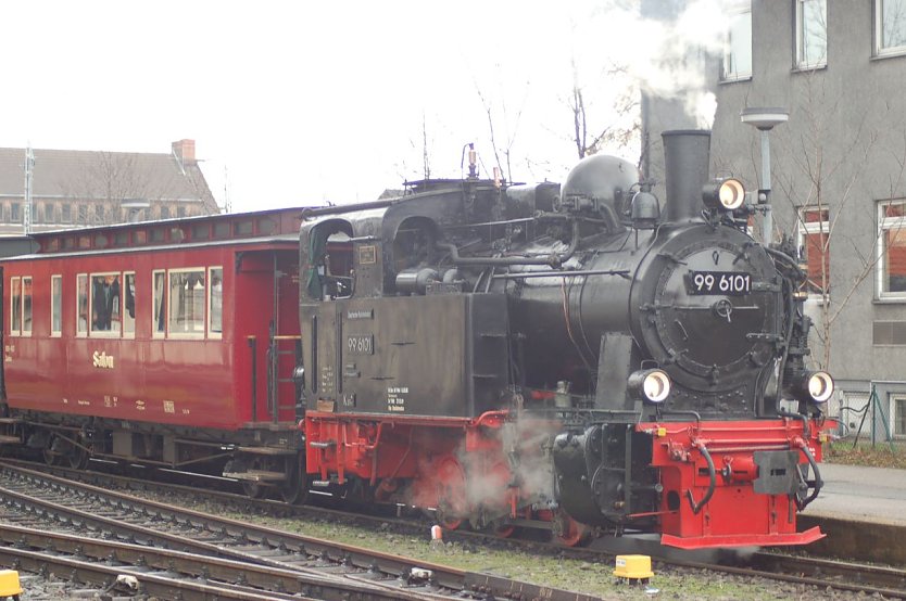 Zum Nikolaus und nach Quedlinburg (Foto: IG Harzer Schmalspurbahnen)
