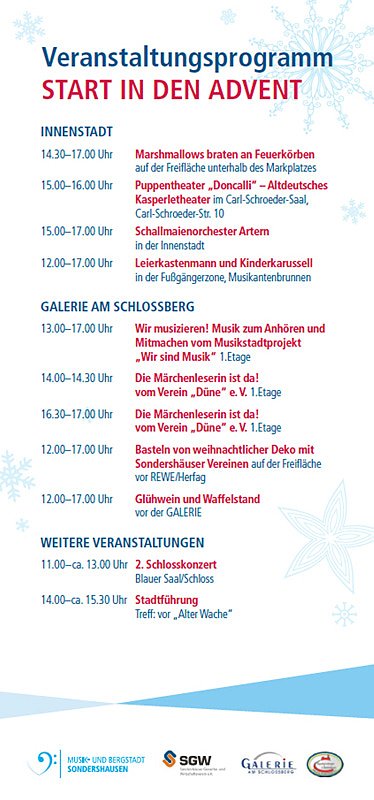Start in den Advent (Foto: Stadt Sondershausen)