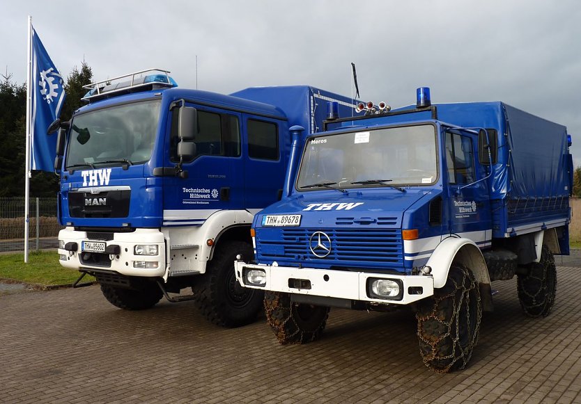 Neu und Alt (Foto: THW) Neu und Alt (Foto: THW)