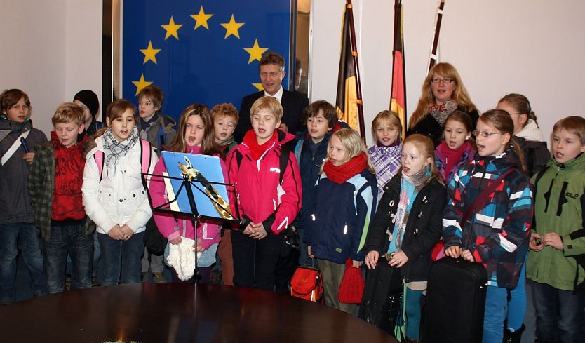 Gemeinsam gesungen (Foto: I. Bergmann|Stadtverwaltung Nordhausen)