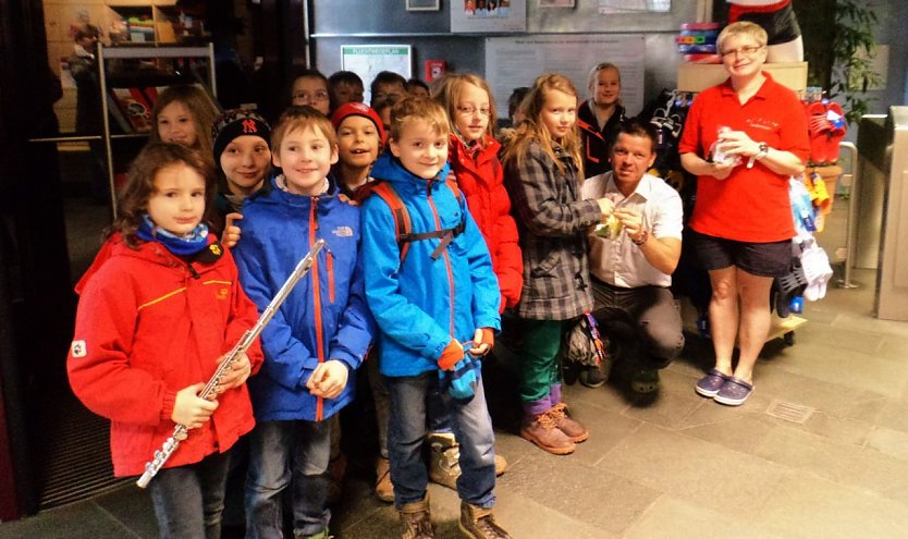 Besuch im Badehaus (Foto: privat)