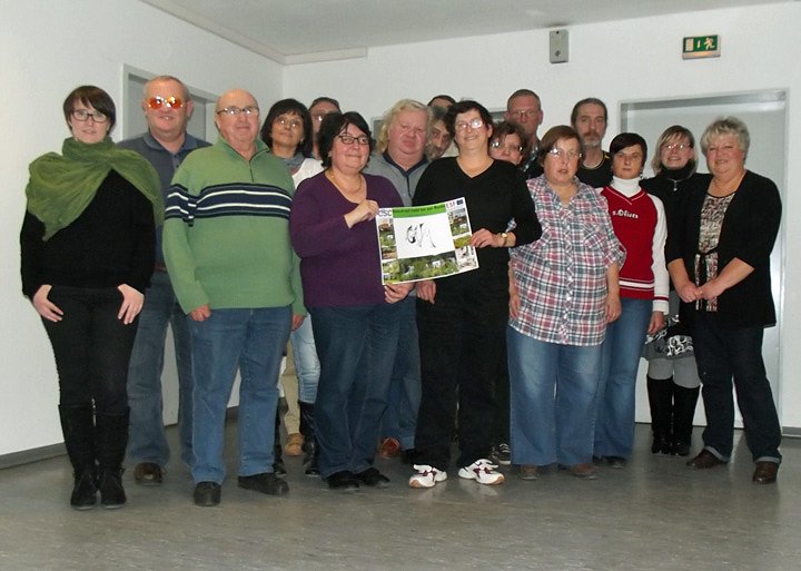 Dankesch&ouml;n f&uuml;r besondere Projektarbeit &uuml;berreicht (Foto: Thomas Leipold)