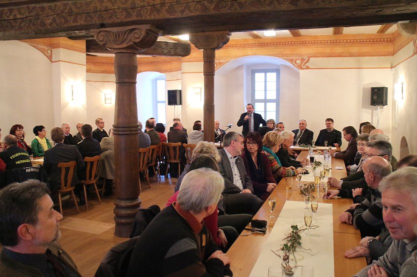 Neujahrsempfang im Heringer Schloss (Foto: nnz)