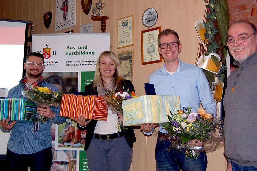Verabschiedet (Foto: T. Rosenstock)