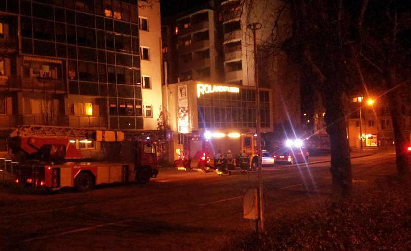 Einsatz am Abend (Foto: Peter Blei) Einsatz am Abend (Foto: Peter Blei)