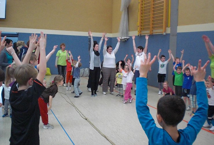 Sport frei... (Foto: Kindervilla Bad Frankenhausen)