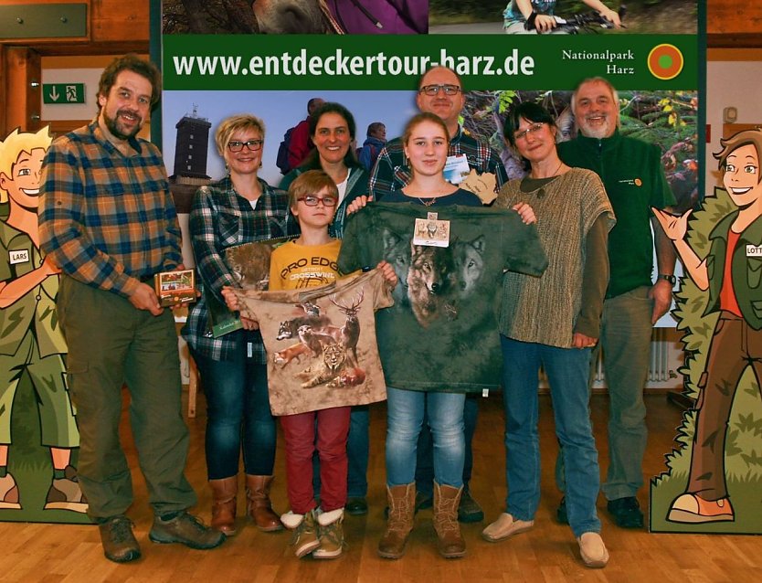 Familie Baumann (Foto: Nationalpark Harz)