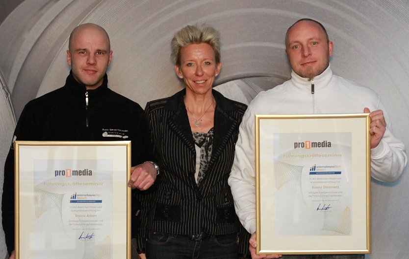 Neue F&uuml;hrungskr&auml;fte (Foto: proonemedia)