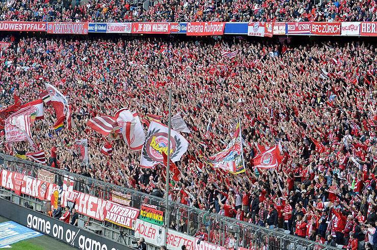 Auf Fanfahrt zum FC Bayern (Foto: Steffen Kobrow)