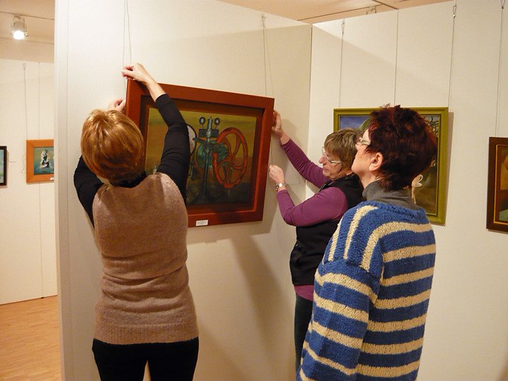 Malen wie die alten Meister (Foto: Fred B&ouml;hme)