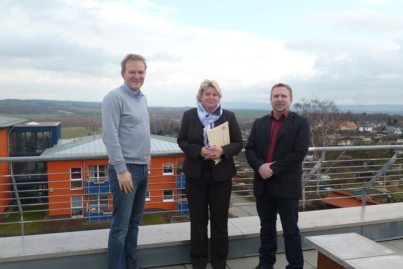 Auf dem Dach (Foto: FDP)