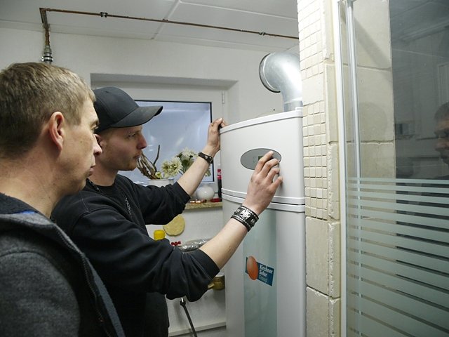 W&auml;rmepumpe (Foto: Ilka K&uuml;hn)