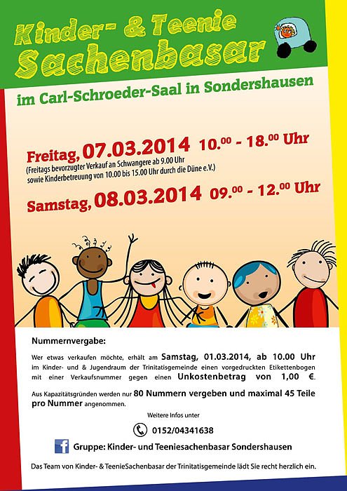 Kinder- und Teeniesachenbasar (Foto: Jana Groß) Kinder- und Teeniesachenbasar (Foto: Jana Groß)