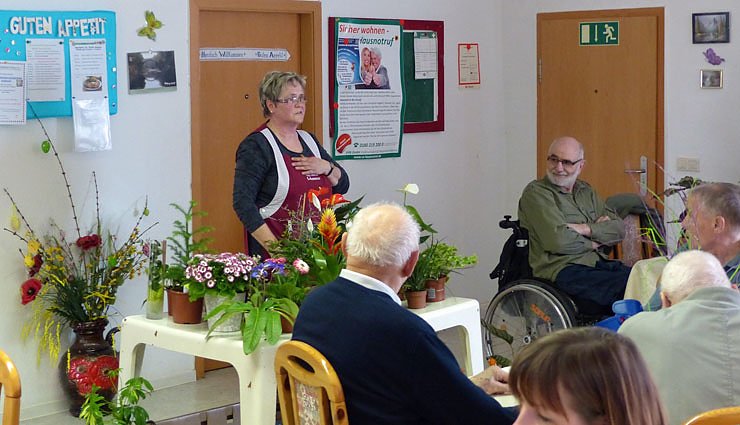 Ein blumiger Frauentag (Foto: Wolf-Jürgen Träger) Ein blumiger Frauentag (Foto: Wolf-Jürgen Träger)