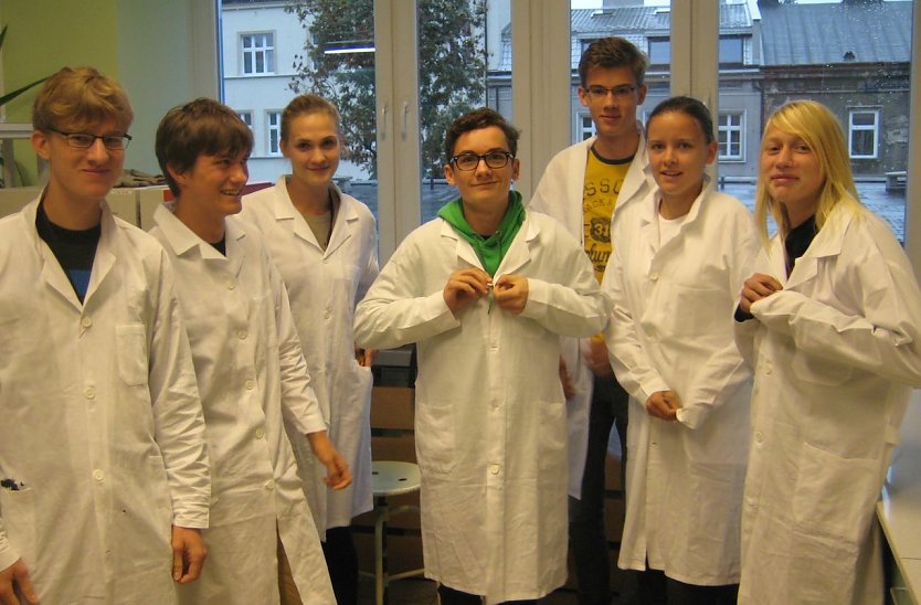 Im Chemielabor (Foto: privat)