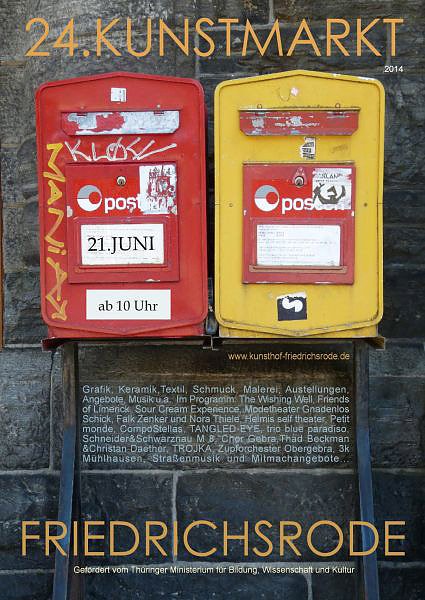 Programm f&uuml;r Kunstmarkt steht (Foto: Kunsthof Friedrichsrode)