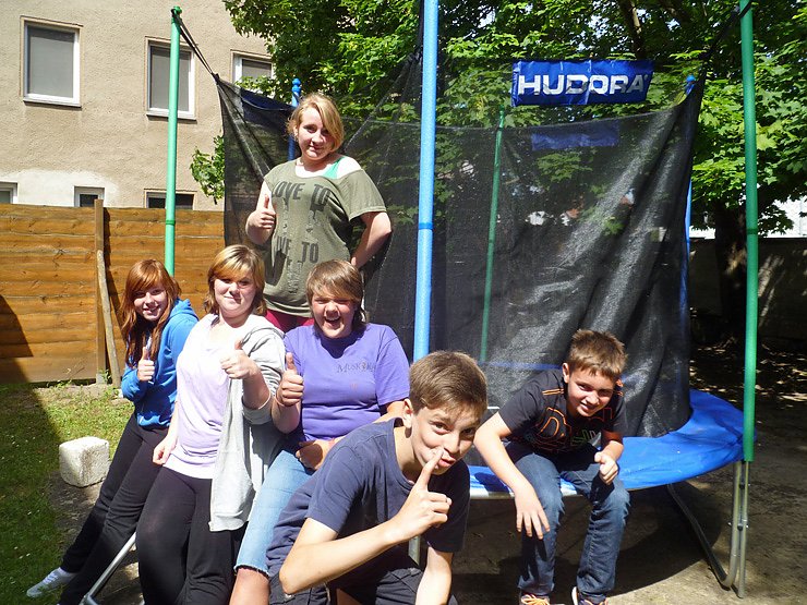 Neues Trampolin (Foto: Kreisjugendring)