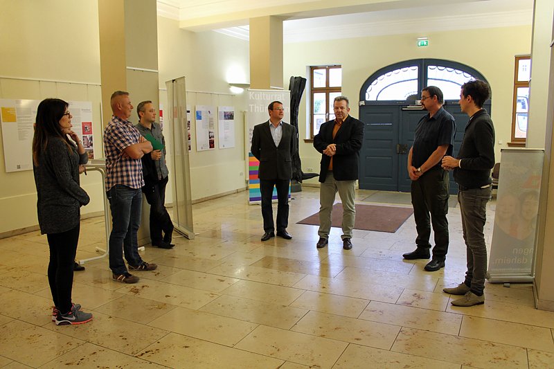 Wanderausstellung er&ouml;ffnet (Foto: Karl-Heinz Herrmann)