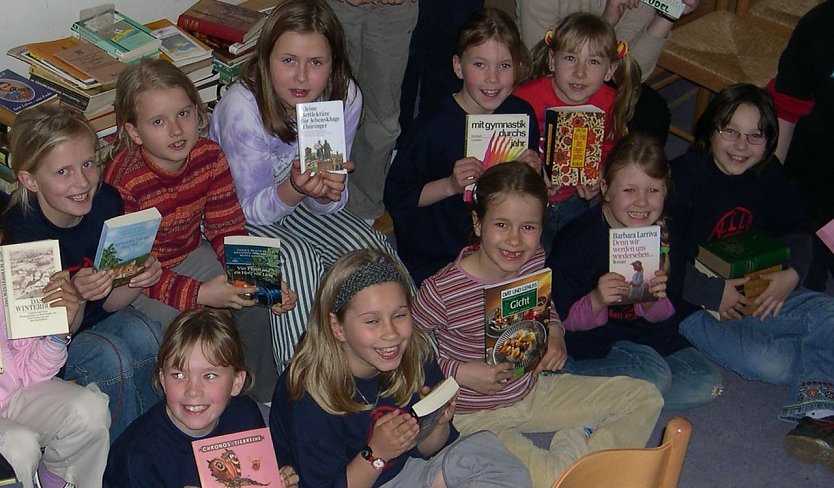 B&uuml;cher zum Kilo-Preis (Foto: F. Tuschy)