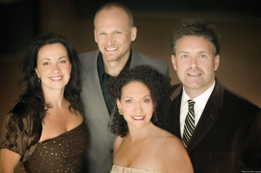 Vocal Ensemble von Weltrang - die New York Voices (Foto: Jaz)