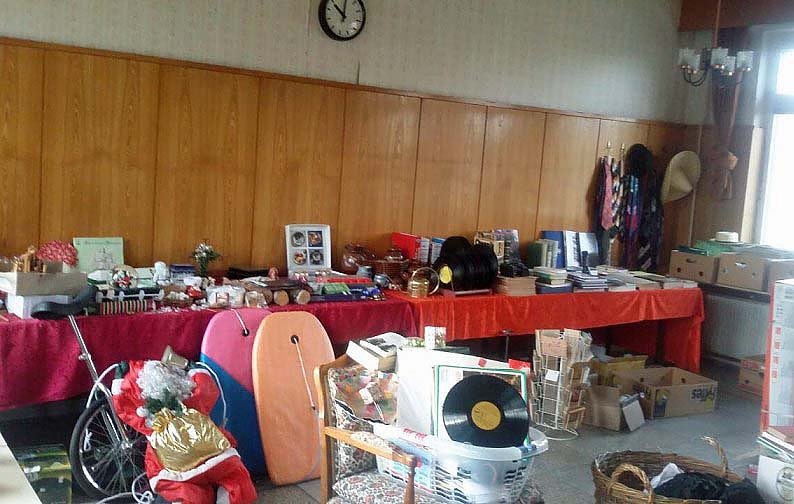 Attraktiver Flohmarkt (Foto: Privat)