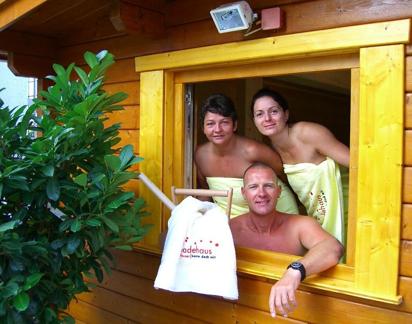 Ab und zu mal schwitzen... (Foto: Badehaus Nordhausen GmbH)