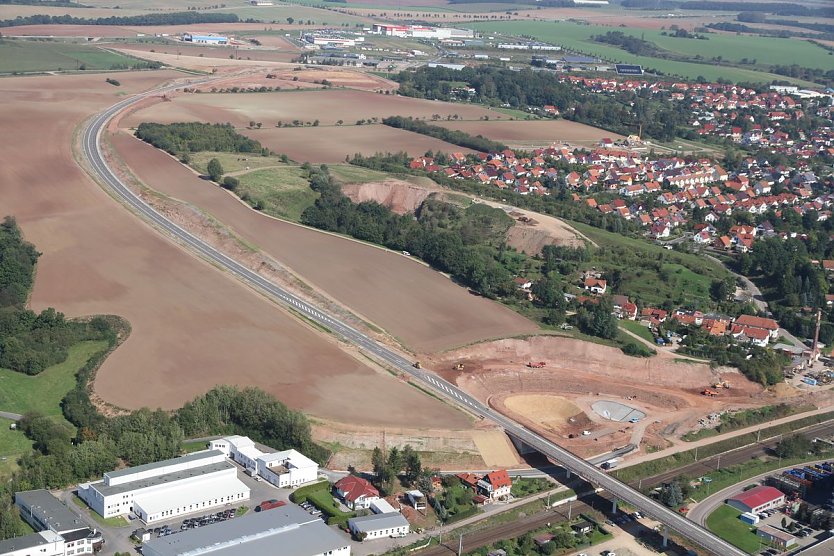 Westzubringer in Heiligenstadt (Foto: Stra&szlig;enbauamt Lfd)