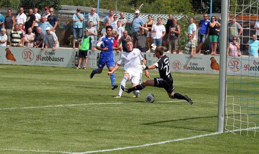 Georgi im Halberst&auml;dter Dress (Foto: Klaus Verkouter)