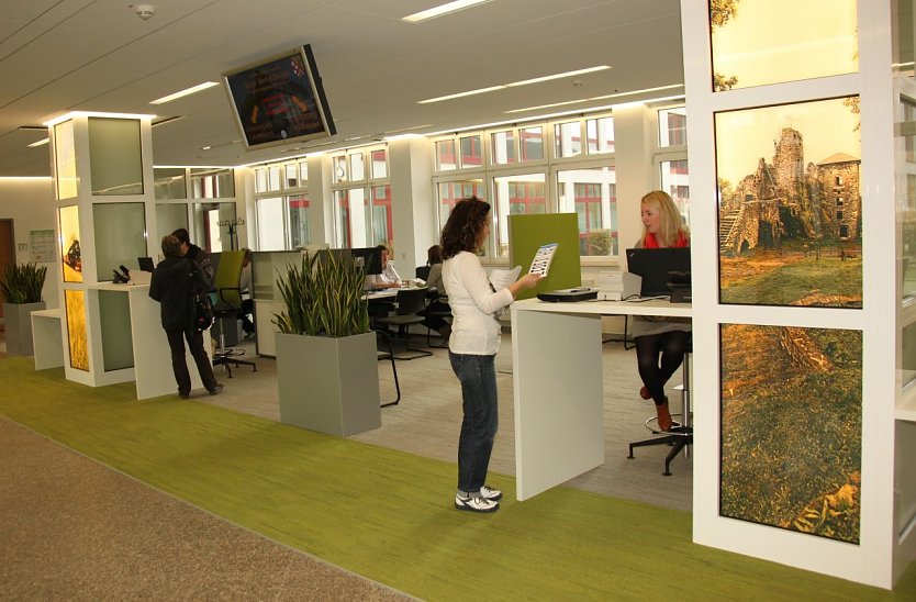 B&uuml;rgerServiceZentrum im Landratsamt (Foto: J. Piper)