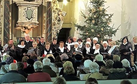 Adventssingen in Roßleben und Eisleben (Foto: Privat) Adventssingen in Roßleben und Eisleben (Foto: Privat)