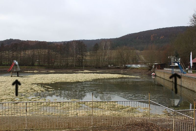 Premiere am Bebraer Teich (Foto: Karl-Heinz Herrmann)