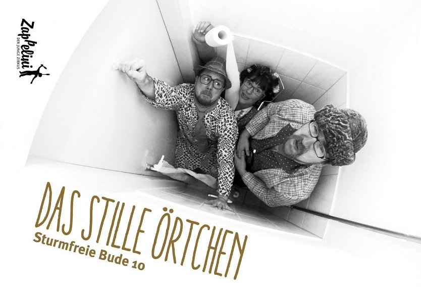 Akrobatikkunst auf dem "stillen &Ouml;rtchen" - die Auff&uuml;hrung der Zappelinis wird noch zweimal in Nordhausen zu sehen sein (Foto: Studio 44 e.V.)