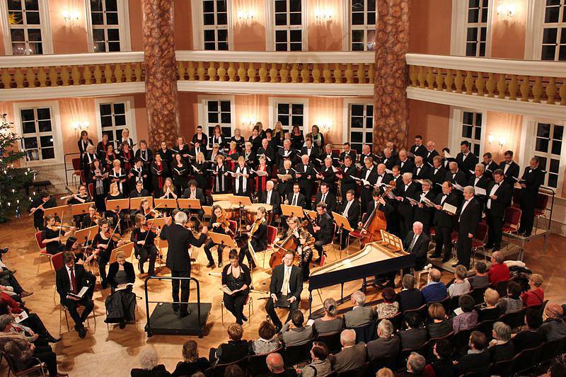 Stimmungsvoll Jauchzet, frohlocket (Foto: Karl-Heinz Herrmann)