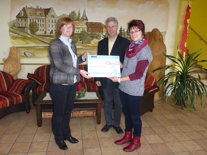 Spende an Wohnstift Donndorf (Foto: Orifarm)