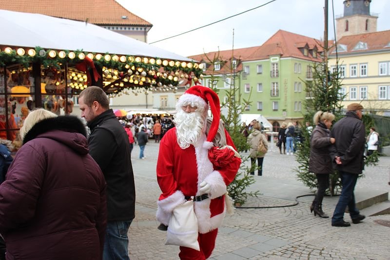 Trotz Wetterkapriolen wieder sch&ouml;ner Weihnachtsmarkt (Foto: Karl-Heinz Herrmann)
