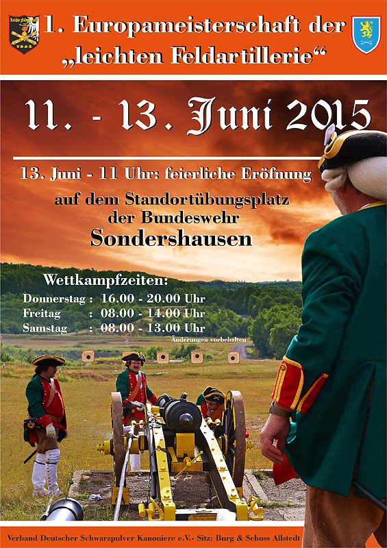 1. Europameisterschaft der leichten Feldartillerie (Foto: Privat)