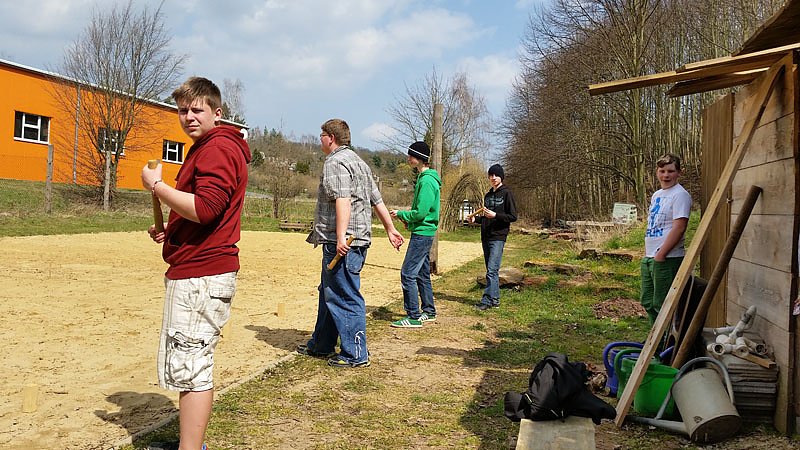 Ostern zwischen Regen und Sonnenschein! (Foto: Stadtjugendring Sondershausen)
