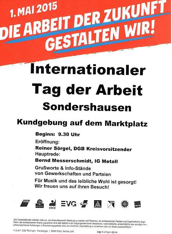 Internationaler Tag der Arbeit (Foto: DGB)