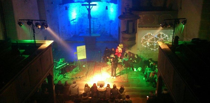 Slam in der Altendorfer Kirche (Foto: privat) Slam in der Altendorfer Kirche (Foto: privat)